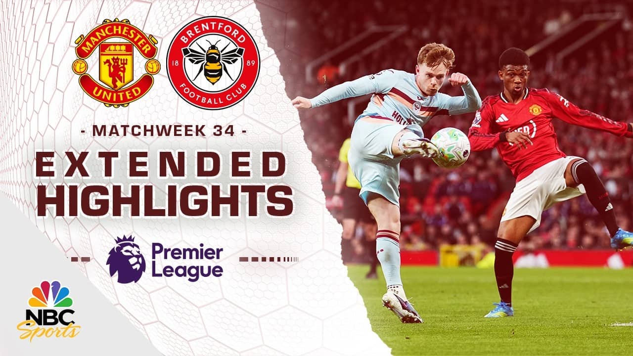 Manchester United v. Brentford | PREMIER LEAGUE HIGHLIGHTS | 4/27/2026 | NBC Sports