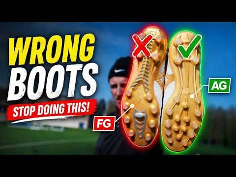 YOU'RE USING THE WRONG FOOTBALL BOOTS! 🚫