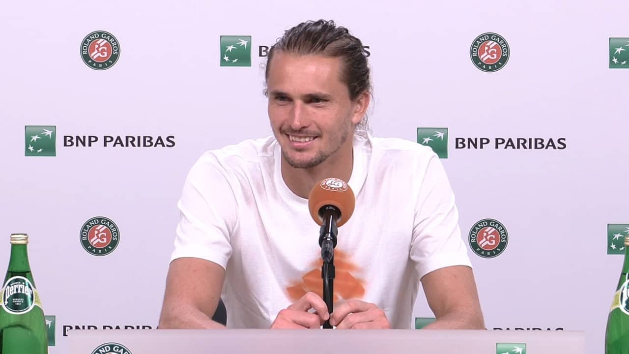 Roland-Garros 2026 - Alexander Zverev on Pressure: “My Phone Is Off”