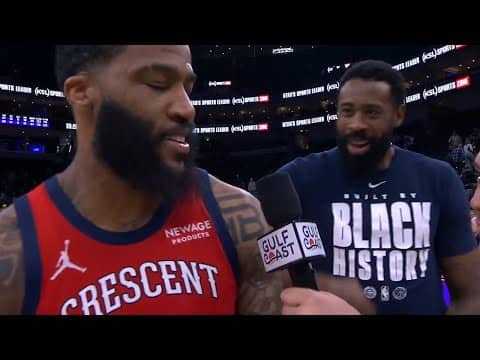 Saddiq Bey Walkoff Interview after dropping 42 on Utah Jazz