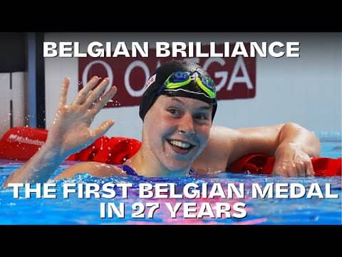 Roos Vanotterdijk Wins Belgium’s First 100m Butterfly Medal in 27 Years! 🇧🇪