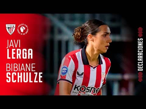 🎙️ Javi Lerga & Bibiane Schulze | post Madrid CFF 0-2 Athletic Club | Liga F 2025-26 MD14