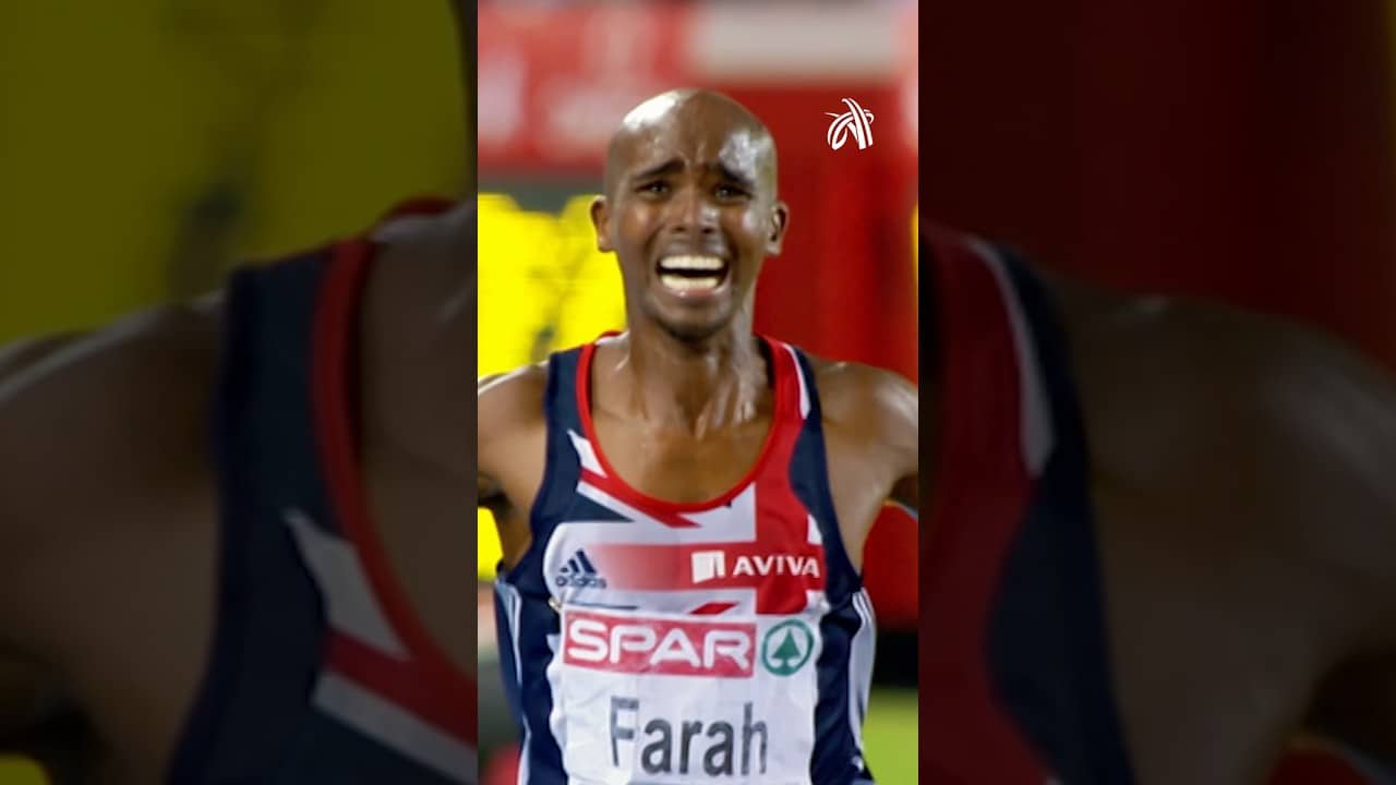 When Mo Farah did the distance double ๐โโ๏ธ #trackandfield #athletics #europeanathletics #sports