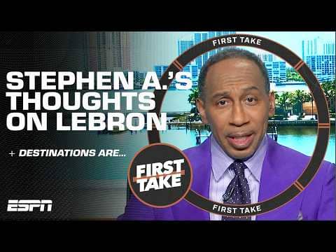 Stephen A. DOESN’T THINK this is LeBron James’ last year… | First Take