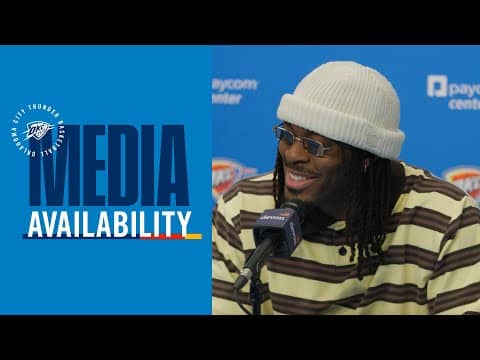 Lu Dort on late offensive spurt | Post Game Media | December 22, 2025