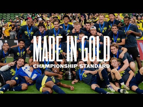 MADE IN GOLD | Championship Standard | 2025 Lamar Hunt U.S. Open Cup Champions
