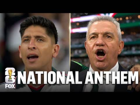 Mexico's National Anthem Before Match vs Czechia 🇲🇽🗣️