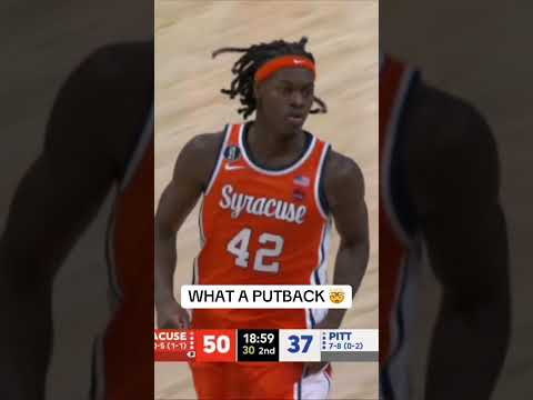 William Kyle YOU are unreal ⚡️ #syracuse #cuse #collegebasketball #accbasketball #basketball