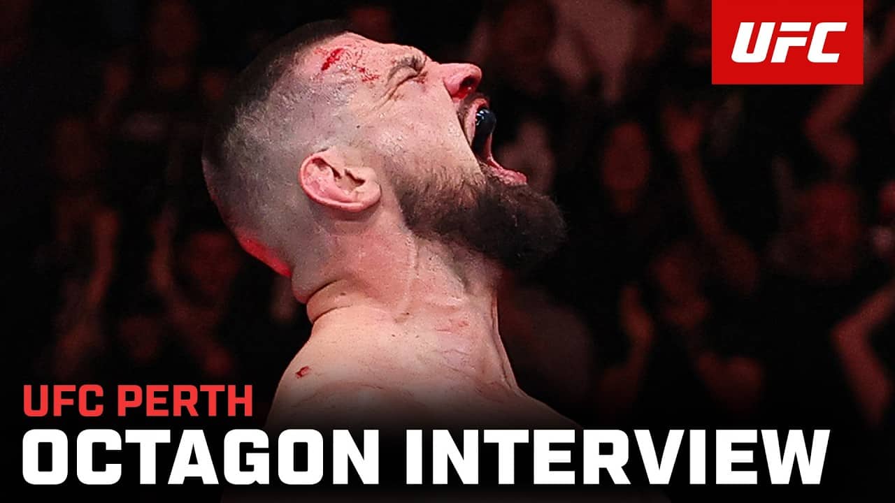 Brando Peričić Octagon Interview | UFC Perth