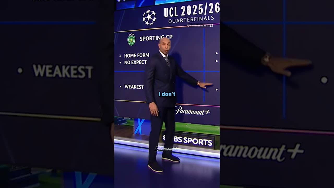 Thierry explains why Arsenal sometimes struggle to threaten teams 👀 #UCLToday