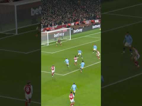SCORING YOUR FIRST ARSENAL GOAL VS MAN CITY!
