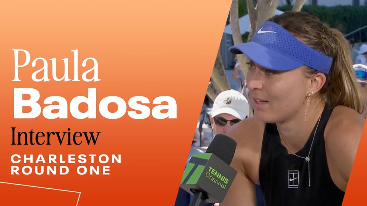 Paula Badosa opens up about current mindset | 2026 Charleston