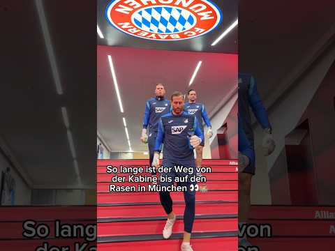 Legendärer Treppenlauf ✨🤩 #Hoffenheim #OliverBaumann #LucaPhilipp #FCBayern #FCBTSG