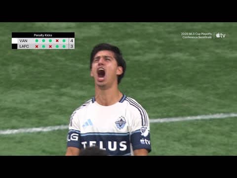 Penalty Shootout To Advance! | Vancouver Whitecaps FC vs. LAFC | 2025 Audi MLS Cup Playoffs