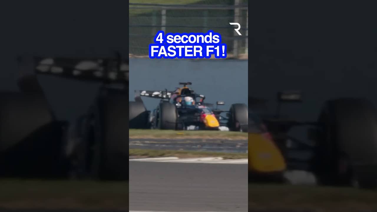 F1 cars four seconds faster by 2028! 💨