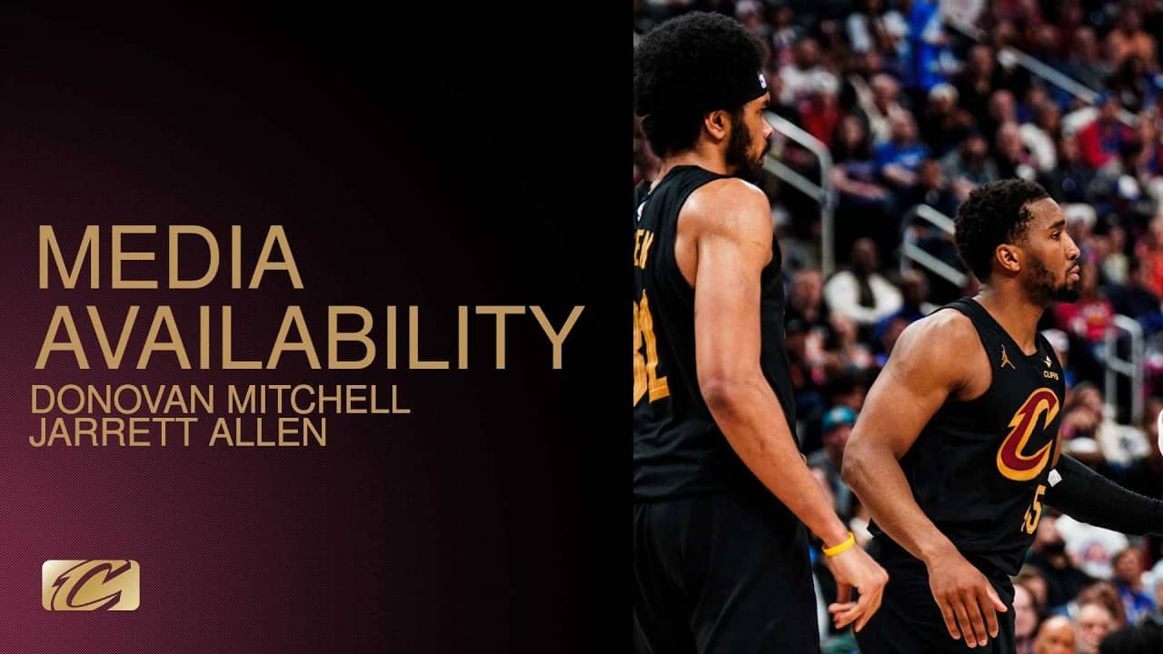 Cavs at Pistons | Donovan Mitchell & Jarrett Allen Post Game | 05.07.2026