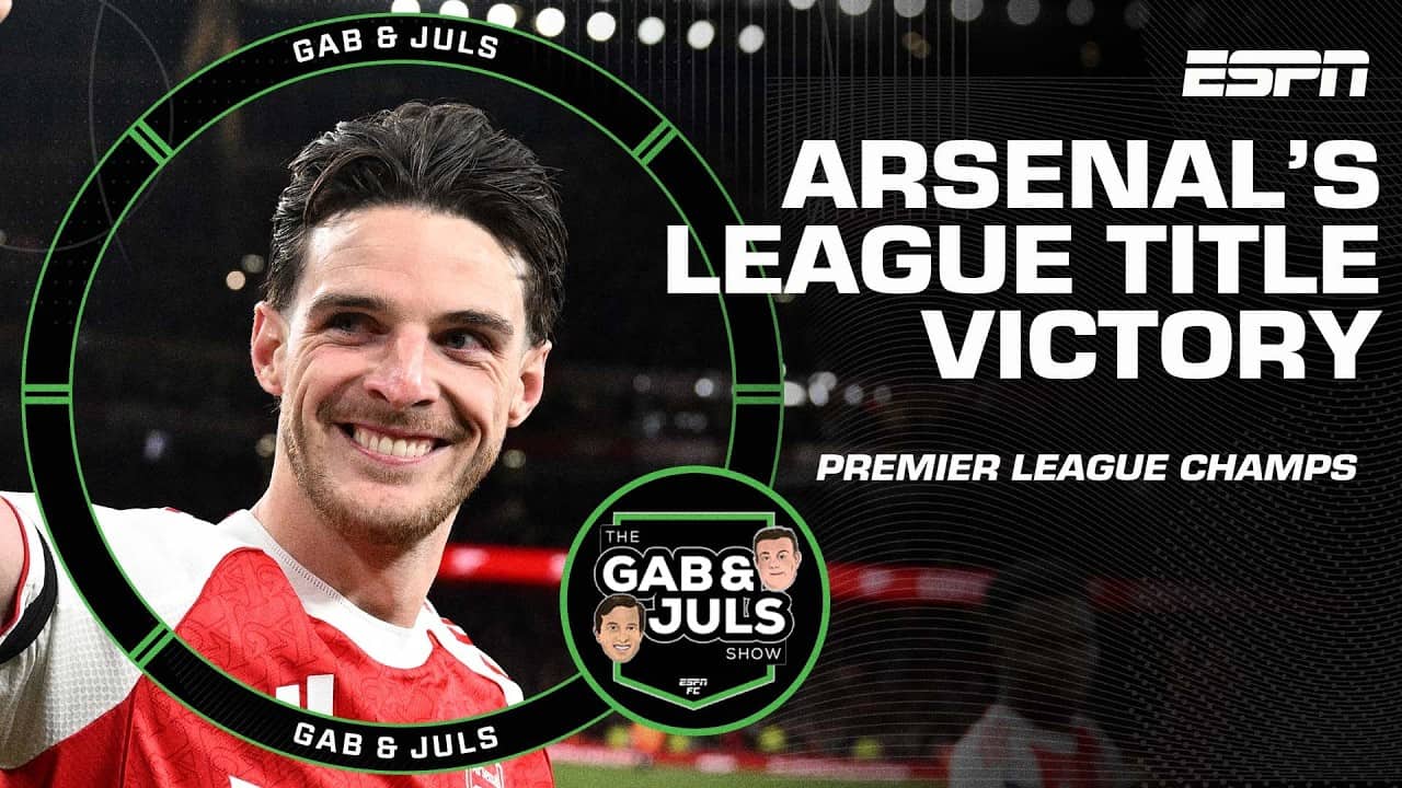 ‘BEST TEAM IN THE COUNTRY!’ How Arsenal won the Premier League title | ESPN FC
