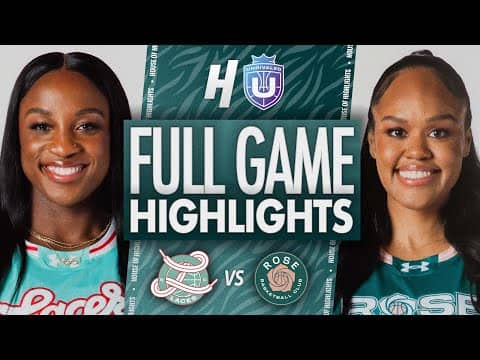 Rose vs Laces - FULL GAME Highlights | January 18, Unrivaled 2026