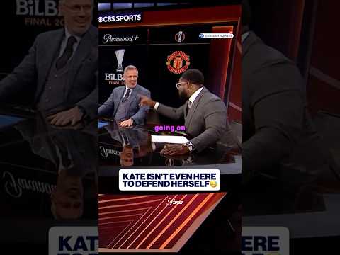 Jamie and Big Meeks are here to cause trouble 😅 UEL Final | CBS Sports Golazo