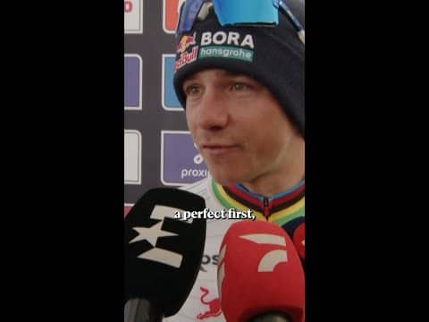 Remco reflects on a 'pretty much perfect' first attempt at the Ronde van Vlaanderen 🙌🇧🇪