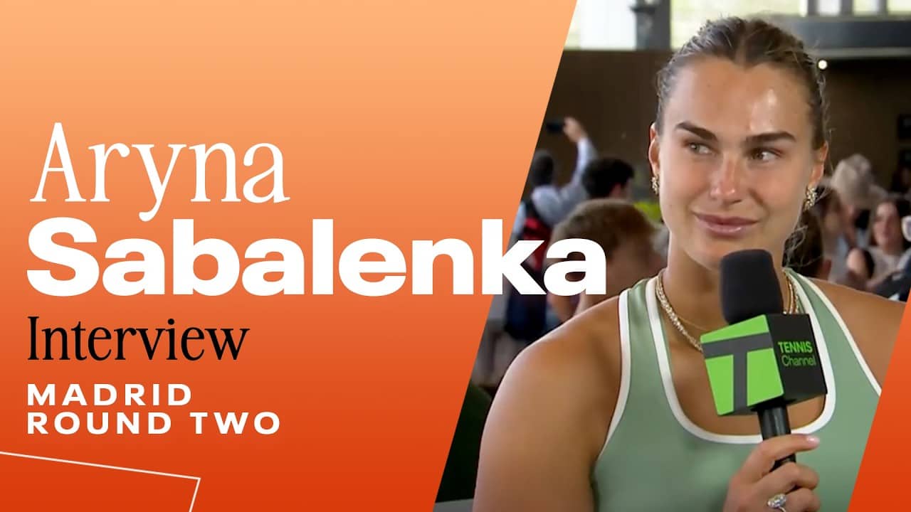 Aryna Sabalenka Talks Winning Laureus Sportswoman of the Year | 2026 Madrid