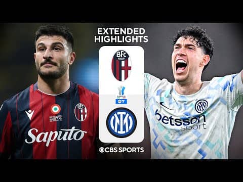 Bologna vs. Inter: Extended Highlights | EA Sports FC Super Cup | CBS Sports Golazo