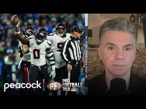 Texans’ Azeez Al-Shaair likely to earn fine for hit on Sam Darnold | Pro Football Talk | NFL on NBC