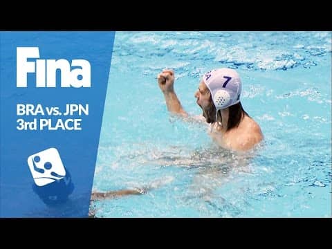 BRA vs JPN - Highlights - 3rd Place Game - 2016 FINA Men's Water Polo World League