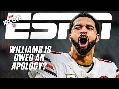 Dan Orlovsky says we owe Caleb Williams an APOLOGY?! 👀 | NFL Live