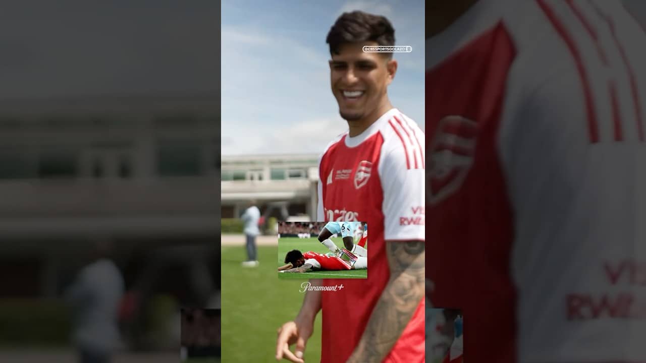 Piero Hincapie really did everything to secure Arsenal the Premier League title 😂