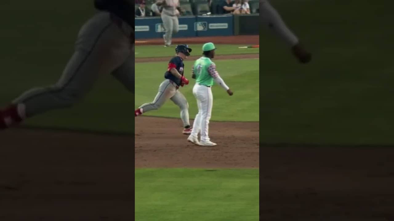 Max Clark’s First Triple-A Homer