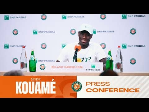 Moïse Kouamé | Round 1 Press Conference | Roland-Garros 2026