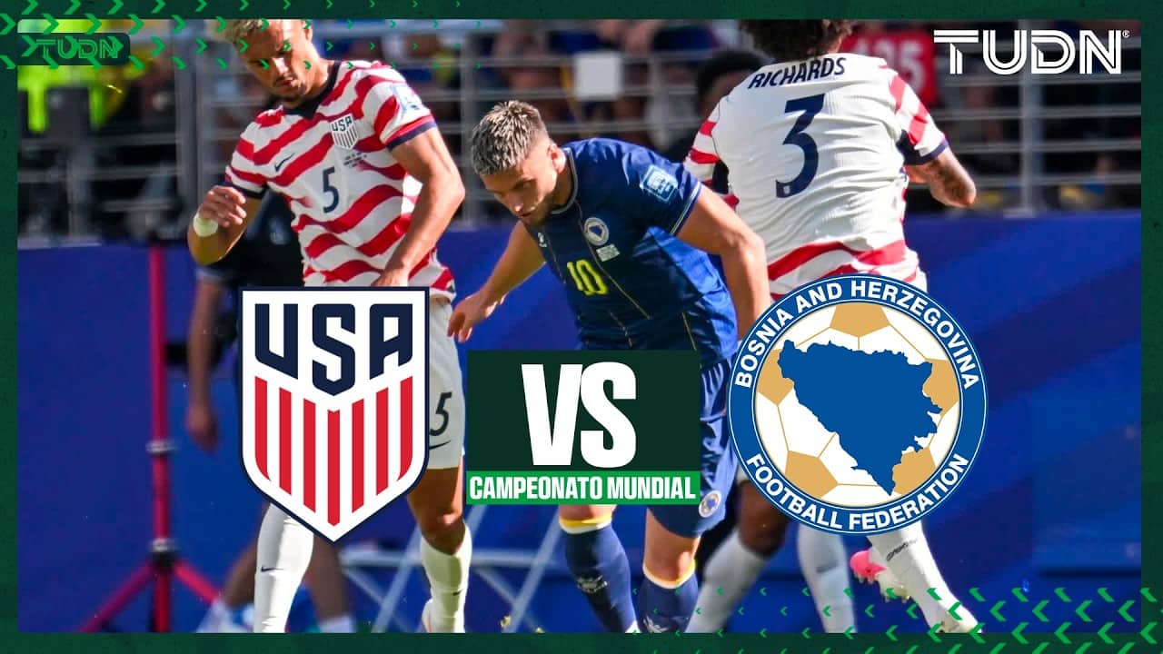 LO MEJOR: Estados Unidos vs Bosnia y Herzegovina primer tiempo | TUDN