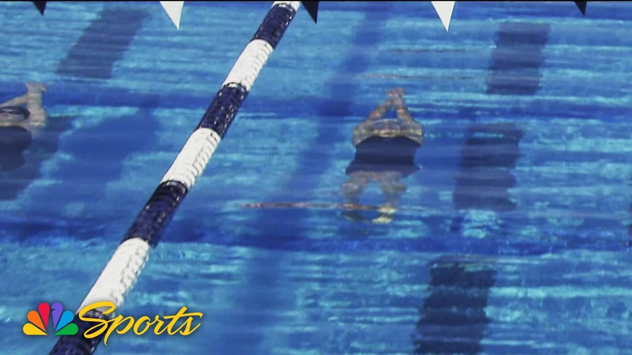 Katharine Berkoff continues success in 50m backstroke at Pro Swim Series | NBC Sports