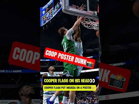 Cooper Flagg dunked ALL OVER Diabate😭