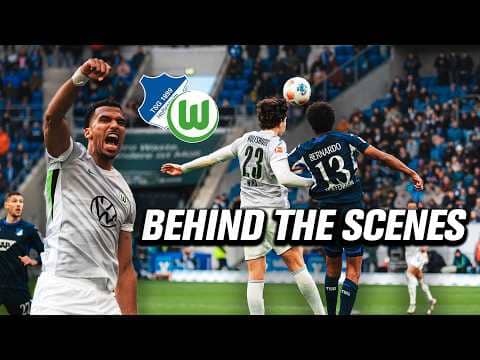 Punkt für die Moral! 💚 | Hinter den Kulissen bei der TSG Hoffenheim | TSG 🆚 VfL | WölfeTV