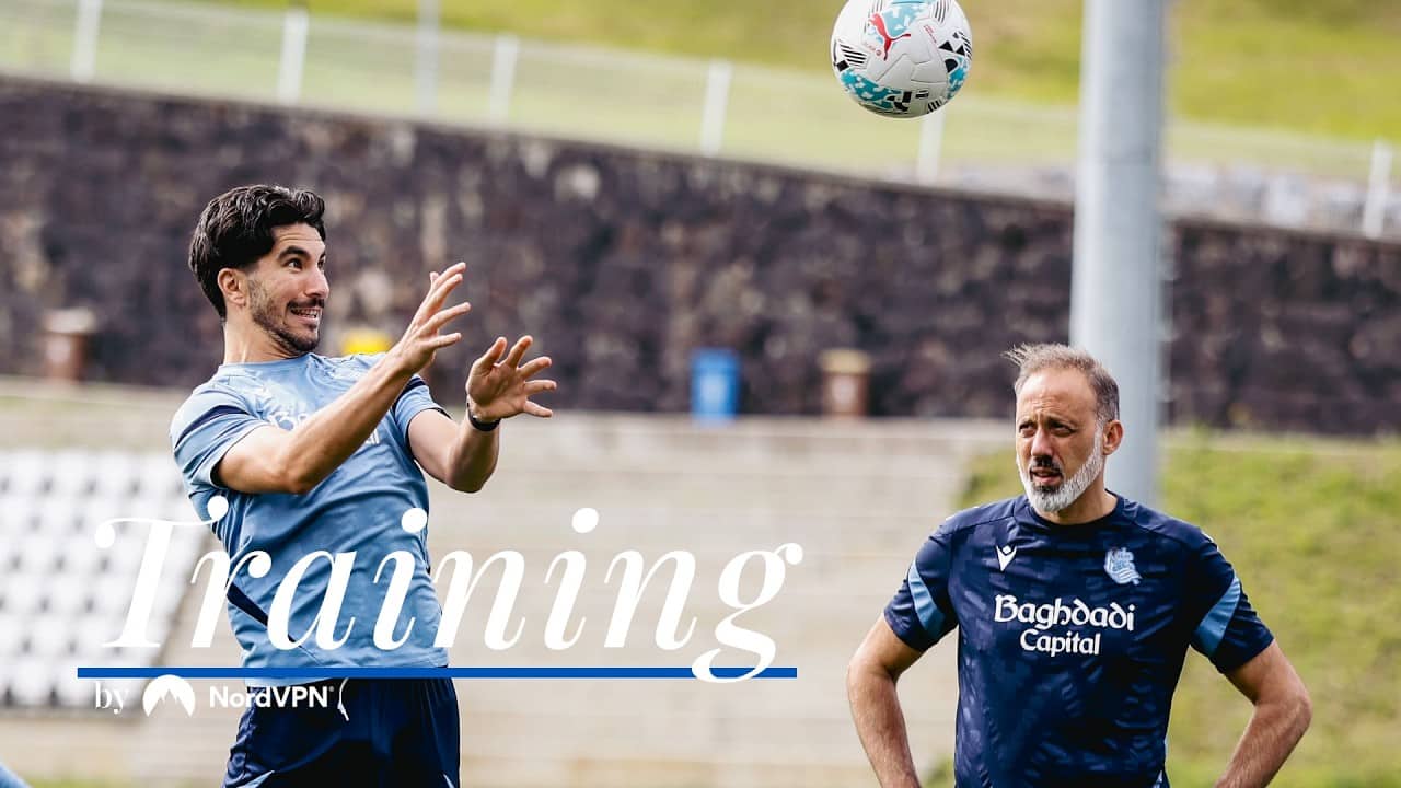 ENTRENAMIENTO | Sesión pospartido en Zubieta | Real Sociedad