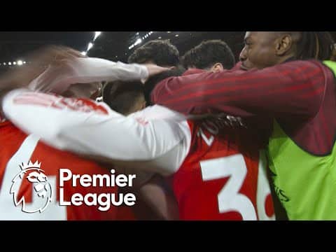 Martin Zubimendi IGNITES the Emirates to double Arsenal's lead | Premier League | NBC Sports
