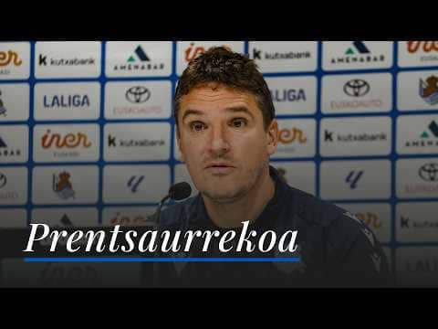 RUEDA DE PRENSA | Jon Ansotegi | Sanse - Málaga