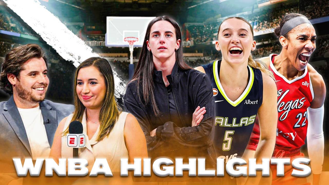 ESPN Reacts to W's HOT Start: A'ja Wilson, Caitlin Clark Injury, & More! | WNBA Headline Highlights