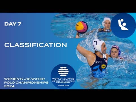 U16 Women’s Water Polo | Day 7 Highlights | World Aquatics 2024