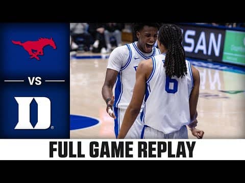SMU vs. Duke Full Game Replay | 2025-26 ACC Men's Basketball