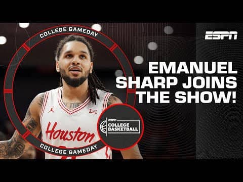 Houston Cougars' Winning Formula Revealed by Emanuel Sharp | Countdown to GameDay