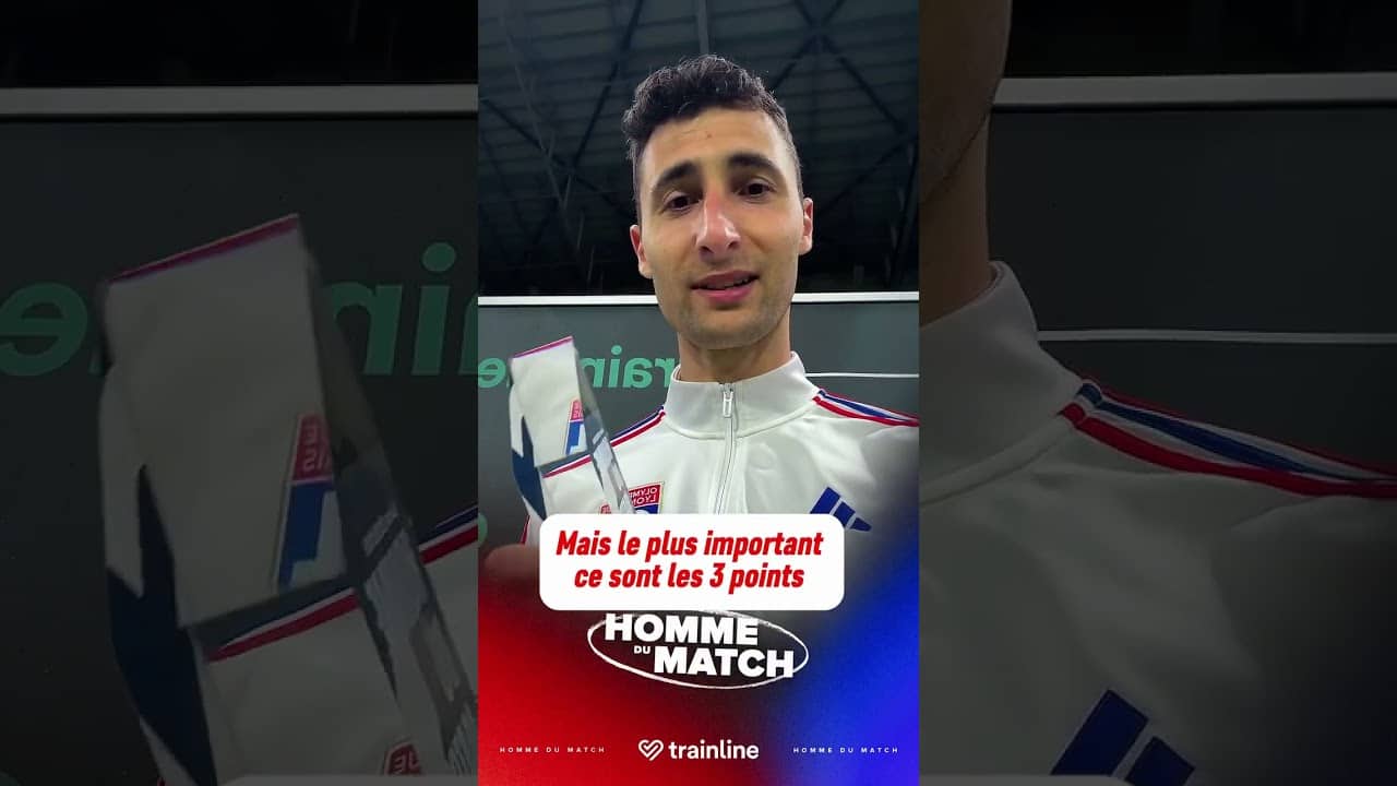 🇸🇰 L’Homme du match a un message pour vous #ol #football #ligue1 #shorts