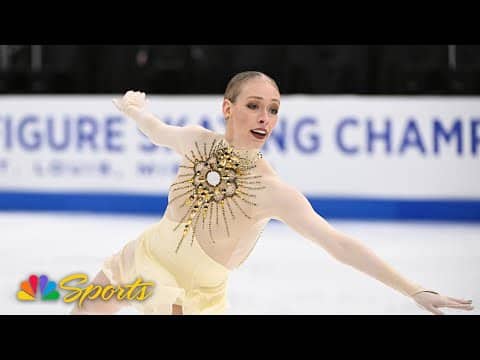 Bradie Tennell has glorious moment with free skate at U.S. Figure Skating Championships | NBC Sports
