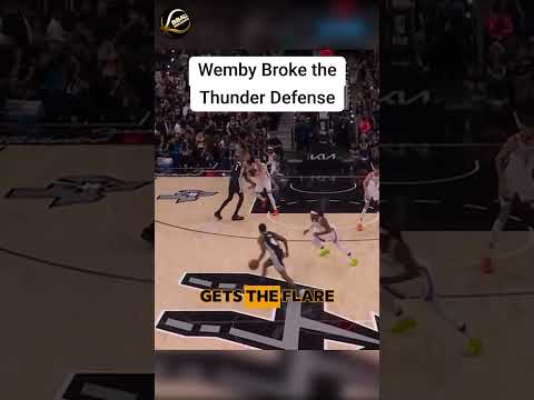 Wemby's Gravity Is Breaking OKC's Defense One Possession at a Time
