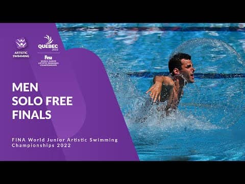Men Solo Free | FINAL | FINA World Junior Artistic Swimming Championships 2022