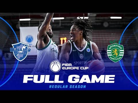 LIVE -  Dinamo BDS Sassari v Sporting CP | FIBA Europe Cup 2025-26 | Regular Season