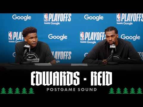 “If We Make Our Shots, We Win This Game” | Anthony Edwards & Naz Reid Postgame Sound | 05.08.26