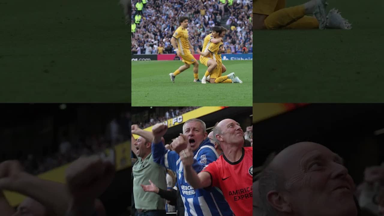 Fans REACT to Mitoma's sensational volley 🫨